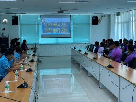 โครงการพัฒนาศักยภาพบุคลากรท้องถิ่นในการปฏิบัติงาน
