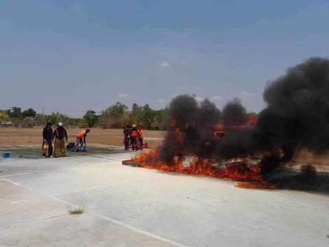 โครงการฝึกซ้อมแผนดับเพลิงในเขตพื้นที่ตำบลหัวถนน