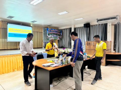 โครงการอบรมให้ความรู้การบริหารจัดการขยะชุมชน ประจำปี พ.ศ.2567