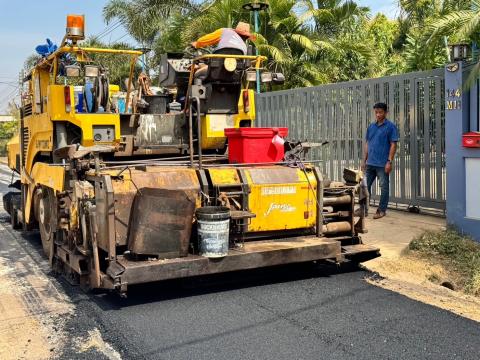 โครงการปรับปรุงซ่อมแซมผิวจราจร สายทางปราสาททอง- ลุงไผ่