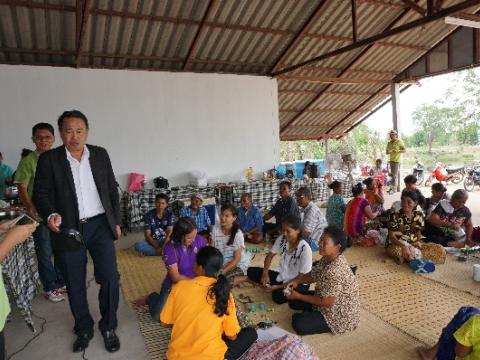 โครงการ อบรมอาชีพผู้สูงอายุตำบลหัวถนน ประจำปี 2559