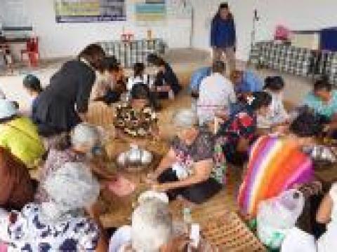 โครงการ อบรมอาชีพผู้สูงอายุตำบลหัวถนน ประจำปี 2559